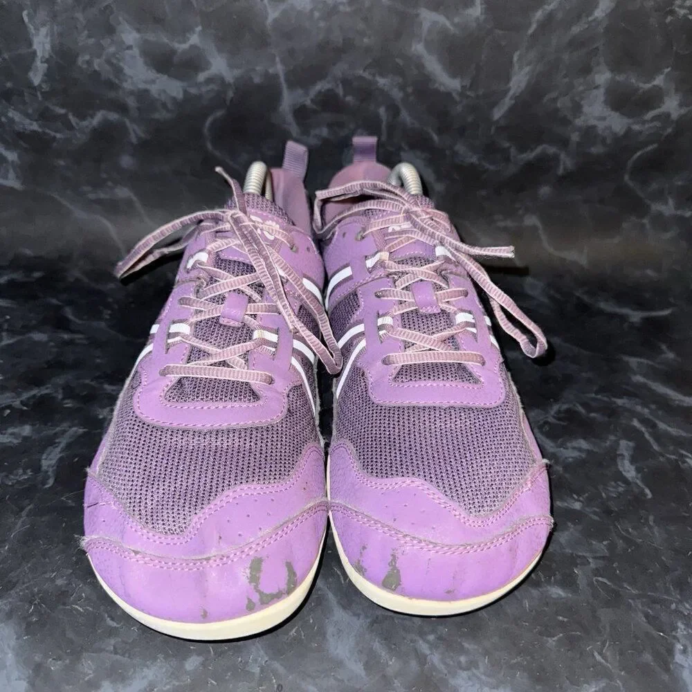 XERO Prio Athletic Running Shoes Purple Miniminalist Barefoot Womens Size 10